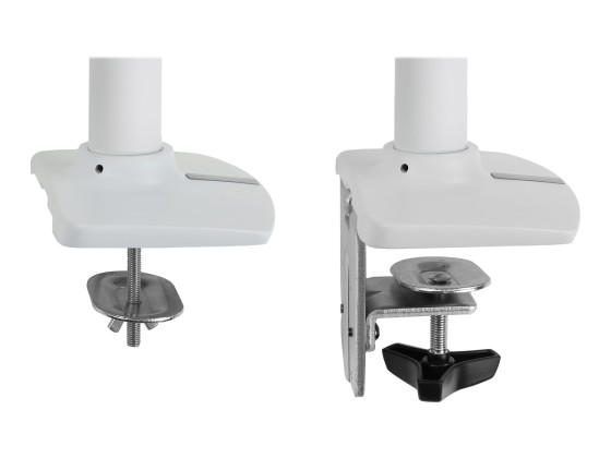Ergotron LX - Kit de montage (bras articulé, fixation par pince pour bureau, poteau, support d'extension) - pour Écran LCD - aluminium, acier - blanc - Taille d'écran : jusqu'à 34 pouces - ordinateur de bureau