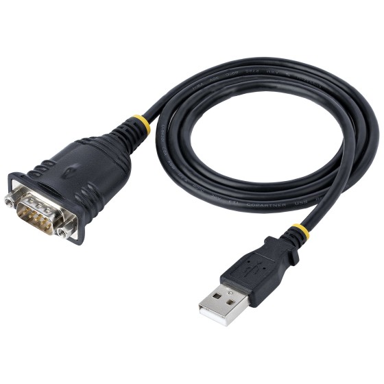 Le 1P3FP-USB-SERIAL 1 Port USB to Serial Adapter vous permet d'ajouter un port COM série RS-232 DB9 à votre ordinateur portable ou de bureau, lui permettant de contrôler et de communiquer avec un périphérique série.</p><strong>Connectivité accessible</s