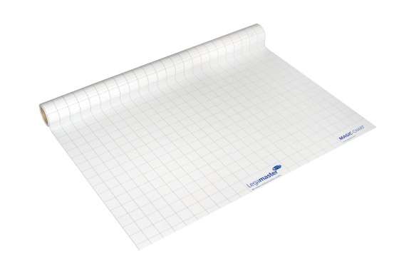 1 Rouleau de 25 feuilles Magic Chart quadrillé