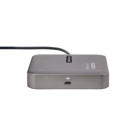 StarTech.com Adaptateur Multiport USB C, Double HDMI 4K60Hz, 100W PD, GbE - Station d'accueil - USB-C / USB4 / Thunderbolt 3 / Thunderbolt 4 - 2 x HDMI - 1GbE