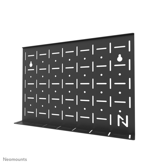 NEOMOUNTS FL50-525BL1 Support au sol mobile pour écran 55-86p - étagère multimédia incluse - installation rapide - TÜV