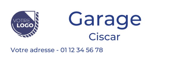 ADHÉSIF SIGNATURE DE COFFRE TRANSPARENT