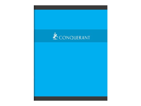 1 Cahier agrafé Conquérant 70g, 17x22 cm,5x5,96 pages