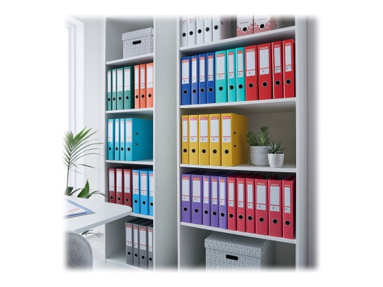 1 Classeur à levier ESSELTE classiques N°1 Power - Dos 5cm bleu foncé