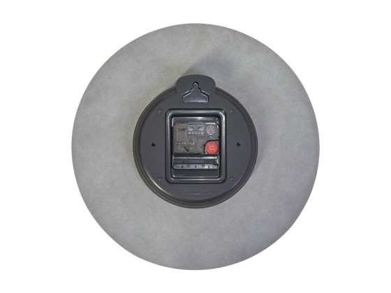 1 Horloge murale milena grise 30 cm cadran bois