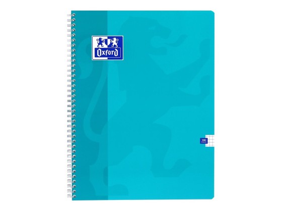 1 Cahier spirale OXFORD Essentials, 24x32 cm, 5x5 180 pages