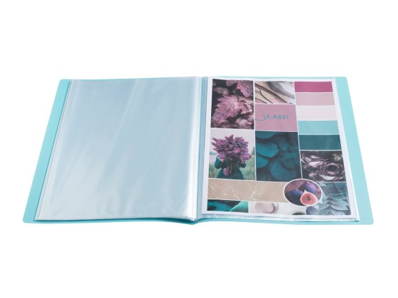 1 Protège-documents 40 vues SKANDI - Couleur aléatoire