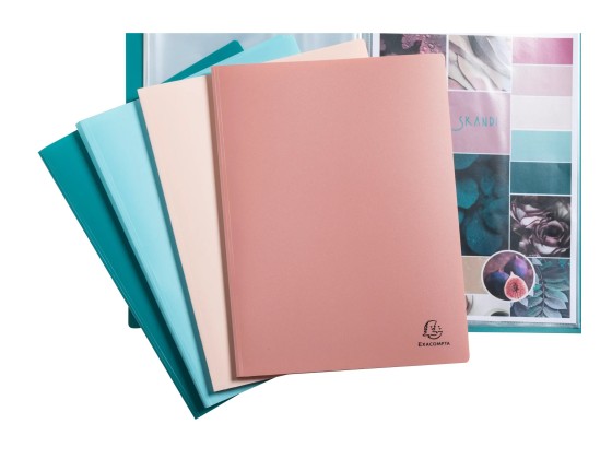 1 Protège-documents 40 vues SKANDI - Couleur aléatoire