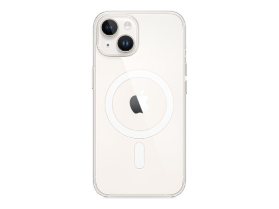 Apple - Coque de protection pour téléphone portable - compatibilité avec MagSafe - polycarbonate - clair - pour iPhone 14