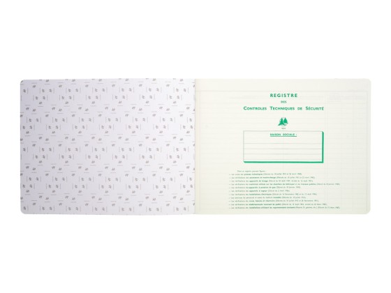 1 Piqûre des contrôles de sécurité - 24x32 cm - 20 pages