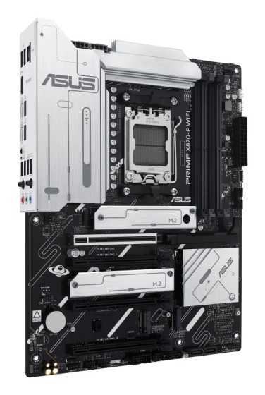 ASUS PRIME X870-P WIFI - Carte-mère - ATX - Socket AM5 - AMD X870 Chipset - USB4, USB 3.2 Gen 2, USB-C 3.2 Gen2, USB 3.2 Gen 1 - Wi-Fi 7, Bluetooth, 2.5 Gigabit LAN - carte graphique embarquée (unité centrale requise) - audio HD (8 canaux)