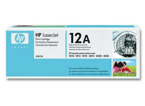 HP 12A toner LaserJet noir authentique