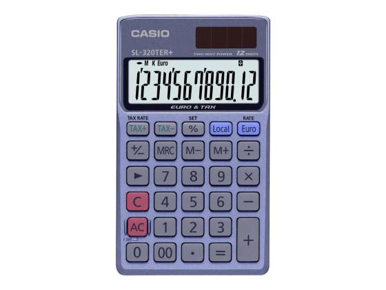 1 Calculatrice de poche SL-320TER CASIO