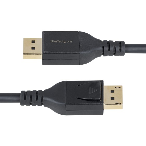 StarTech.com Mini DP to DisplayPort 1.4 Cable 8K 60Hz HBR3 4K - Câble DisplayPort - Mini DisplayPort (M) pour DisplayPort (M) verrouillé - Displayport 1.4/Thunderbolt 2 - 3.1 m - support 8K60Hz (7680 x 4320), support 4K120Hz (3840 x 2160) - noir