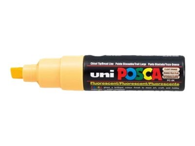 1 Lot de 8 Marqueurs peinture UNI BALL Posca PC8K- Pointe biseau - Assortis