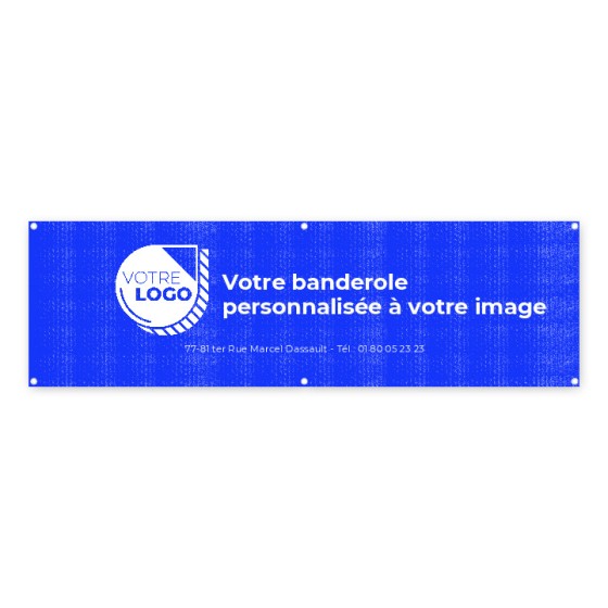 BANDEROLE A PERSONNALISER 4 M X 1200 MM