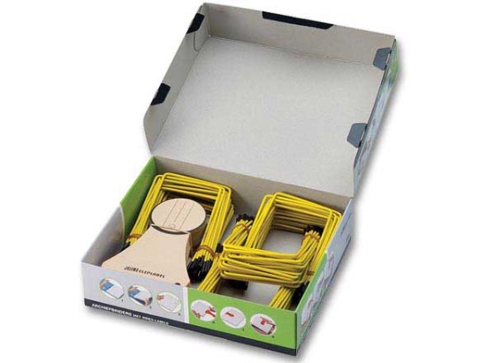 1 Boite de 100 Attaches archives métal JALEMA PLIFIX