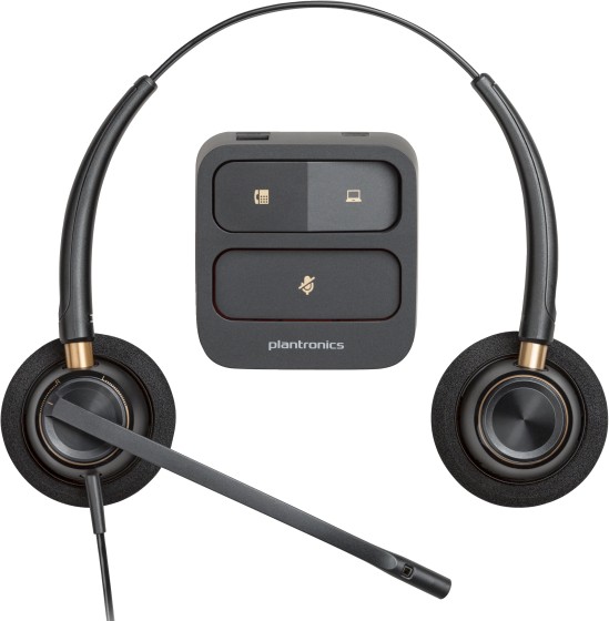 1 Casque filaire EncorePro HW520 POLY - 2 écouteurs