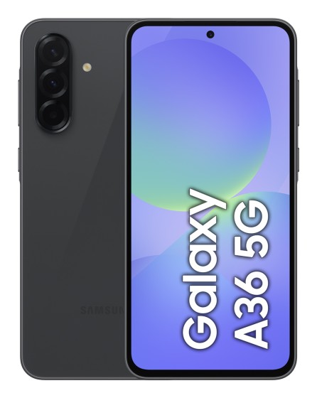Samsung Galaxy A36 5G 17 cm (6.7") Double SIM Android 15 USB Type-C 8 Go 256 Go 5000 mAh Noir