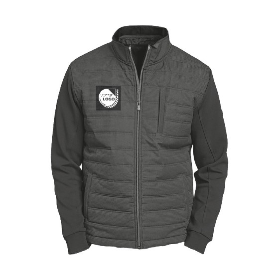 SWEAT BI-MATIERE MATELASSÉ