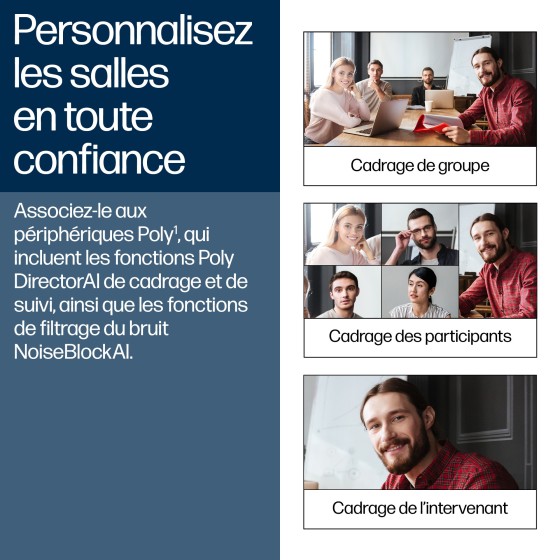 HP Poly Studio G62 Video Conferencing System No localization