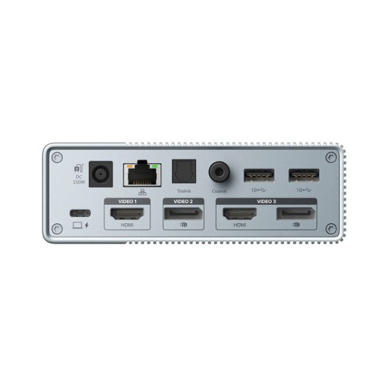 TARGUS HyperDrive Universal GEN2 15-in-1 USB-C Triple Video Docking Station - For MST enabled devices