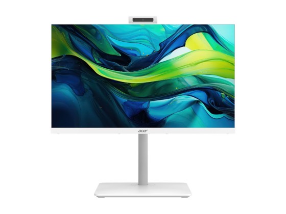 Acer Aspire C 27 C27-1E13U7UNH - Tout-en-un Core i7 1355U / jusqu'à 5 GHz - RAM 16 Go - SSD 1.024 To - Carte graphique Intel Iris Xe - Gigabit Ethernet, IEEE 802.11ax (Wi-Fi 6) - Win 11 Home - moniteur : LED 27" 1920 x 1080 (Full HD) @ 120 Hz - blanc