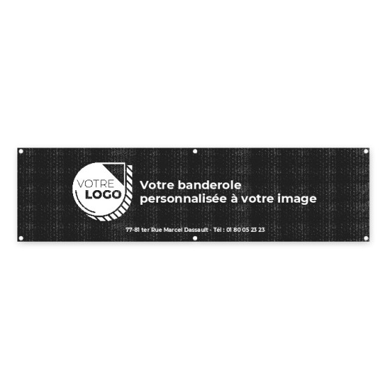 BANDEROLE A PERSONNALISER 3 M X 800 MM
