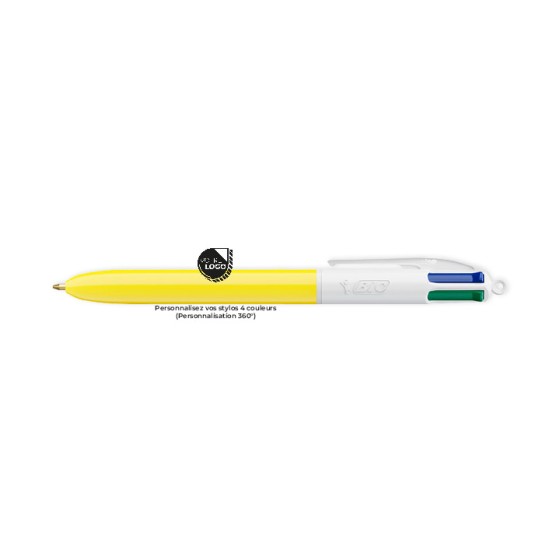 STYLO BIC 4 COULEURS CLASSIQUE