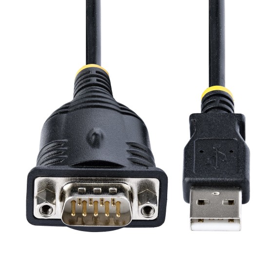 Le 1P3FP-USB-SERIAL 1 Port USB to Serial Adapter vous permet d'ajouter un port COM série RS-232 DB9 à votre ordinateur portable ou de bureau, lui permettant de contrôler et de communiquer avec un périphérique série.</p><strong>Connectivité accessible</s
