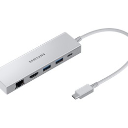 SAMSUNG Multiport Adapter EE-P5400 Silver