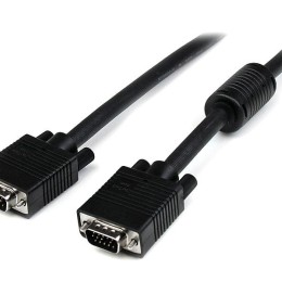StarTech.com Câble vidéo VGA coaxial pour écran haute résolution de 5 m - HD15 vers HD15 M/M - Câble VGA - HD-15 (VGA) (M) pour HD-15 (VGA) (M) - 5 m - moulé - noir