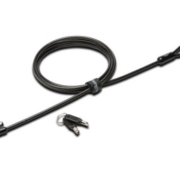 Kensington N17 Verrou pour ordinateur portable à clé pour fentes en forme de coin - Câble de sécurité - 1.83 m