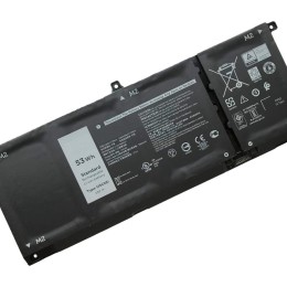 DLH DWXL4532-B053Y2 - Batterie de portable (équivalent à : Dell H5CKD, Dell 0H5CKD, Dell 9077G, Dell TXD03) - Lithium Ion - 3450 mAh - 52 Wh - pour Dell Inspiron 13 7300 2-in-1 silver, 14 5400 2-in-1, 15 7500 2-in-1 silver, 5400 2-in-1, 5402, 5501, 5502,