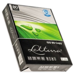 1 Carton de 5 Ramettes Lettura 80G 100% recyclé