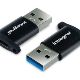 Integral - Adaptateur USB - 24 pin USB-C (F) pour USB type A (M) - USB 3.1 (pack de 2)