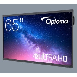OPTOMA 5653RK 65p 400cd/m2 UHD Interactive 4K Multi-Touch-Display Android 13 Integrated Google Play Store