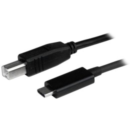 StarTech.com Câble USB 2.0 USB-C vers USB-B de 1 m - Cordon USB C vers B - Mâle / Mâle - Noir - Câble USB - 24 pin USB-C (M) pour USB type B (M) - USB 2.0 - 1 m - noir - pour P/N: HB30A3A1CFB, HB30A3A1CSFS, HB30C3A1CFB, HB30C3A1CFS