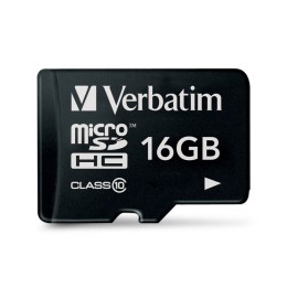 Verbatim - Carte mémoire flash - 16 Go - Class 10 - micro SDHC