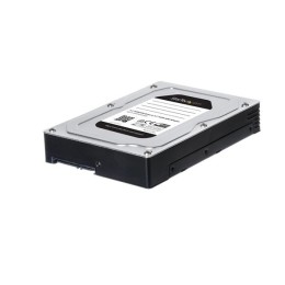 StarTech.com Adaptateur disque dur SATA/SAS de 2,5 pouces vers 3,5 pouces - Support SSD/HDD de 2,5" vers 3,5" - Convertisseur HDD/SSD SATA - Boitier externe - 2.5" - SATA 6Gb/s / SAS 6Gb/s - SAS 6Gb/s, SATA 6Gb/s - noir, argent