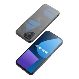 Fairphone 5 - 5G smartphone - double SIM - RAM 8 Go / Mémoire interne 256 Go - microSD slot - écran OEL - 6.46" - 2700 x 1224 pixels (90 Hz) - 2x caméras arrière 50 MP, 50 MP - front camera 50 MP - transparent
