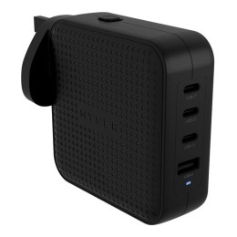 TARGUS Hyper HyperJuice 100W USB-C GaN Travel Charger 3C+1A - Black