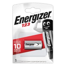 1 Pile lithium ENERGIZER 123 (3V)