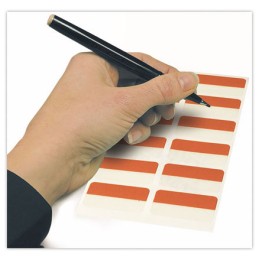 1 Sachet de 48 Sachet de 48 onglets d'indexation - Couleurs classiques 12 x 40 mm