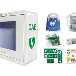 1 Pack défibrillateur Fred PA-1 intérieur