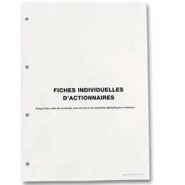 1 Page de garde pour classeur comptabilité des actions