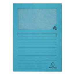 1 Boite de 100 Pochettes coins A4 en papier 100% recyclé - Forever Exacompta