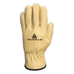 1 Lot de 2 Gants cuir hyrdrofuge de manutention lourde - taille 10