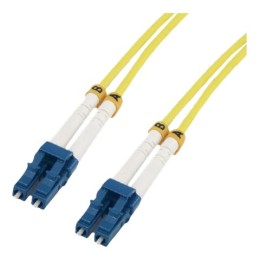 MCL - Jarretière optique OS2 duplex monomode 9/125 - LC / LC 3m