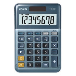 1 Calculatrice Casio MS88EM solaire 8 chiffres